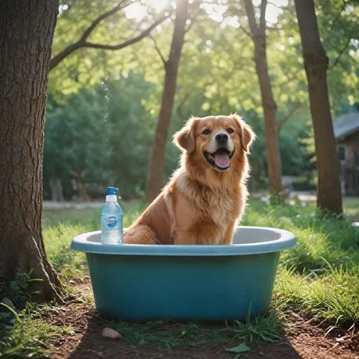 Soulager les démangeaisons de votre chien avec un shampoing naturel et apaisant