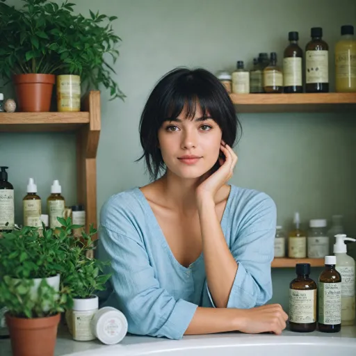 Comment adopter une frange mèche avec des soins capillaires bio