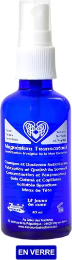 Magnésium Transcutané "Zechstein Inside®" 50ml EN VERRE - Peaux Sensibles
