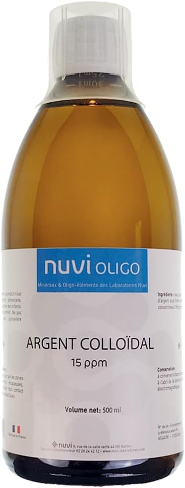 Argent colloïdal 15ppm - 500ml