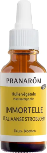 Huile Végétale Immortelle Bio Helichryse Italienne Sommité Fleurie 30 ml 30 ml (Lot de 1) Helichryse Italienne