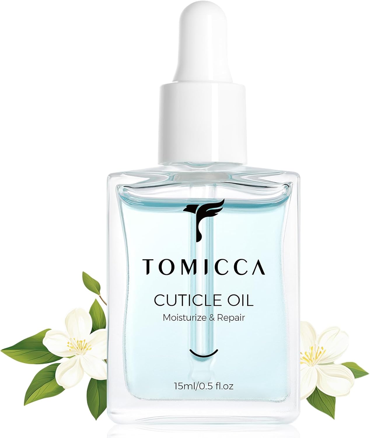 Nail Cuticle Oil, 15ml Nagelpflegeöl Nagelöl Pflege für Nägel & Nagelhaut, Nagelöl Repair & Protect Mit Bio-Ölen & Vitamin E für dünne Nägel (Jasmin)