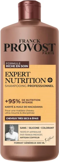 Shampoing Expert Nutrition+ 500ml 500 ml (Lot de 1)