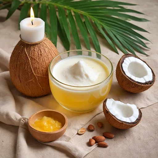 Huile de coco pour massage : un rituel sensoriel pour la peau et le corps