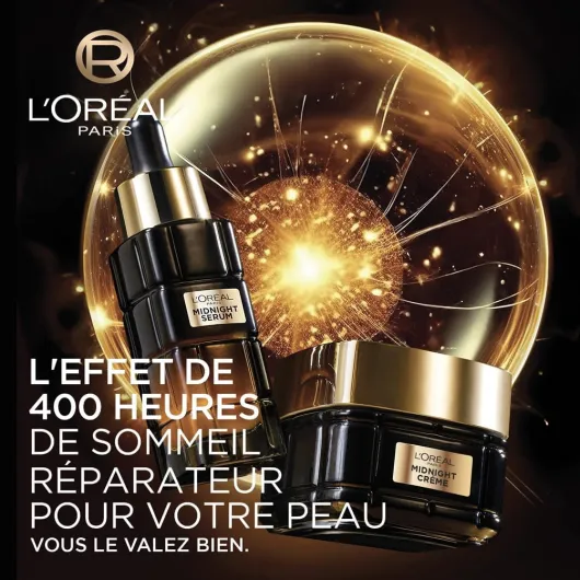 L’Oréal Paris – Coffret Duo Age Perfect Renaissance Cellulaire – 1x Crème de Jour Revitalisante et 1x Midnight Sérum Anti-rides, Fermeté, Éclat – Au Complexe Antioxydant – Tous Types de Peaux 80 ml (Lot de 1)