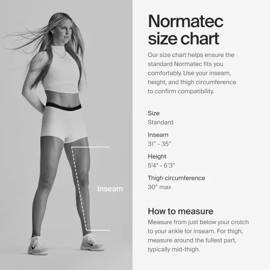 Normatec 3 – Système de récupération avec technologie brevetée de massage par compression dynamique (jambes de taille standard Normatec 3) Normatec 3 pattes