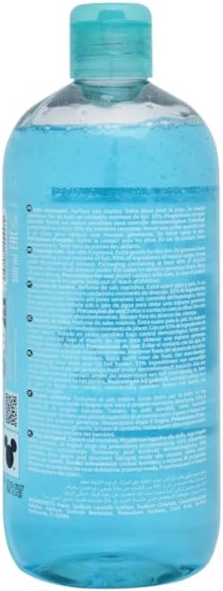 Bain Moussant Disney, Stitch - Gel Douche Sels Marins pour Enfant dès 3 Ans - Formulation Clean Beauty, Fabrication 100% Française - 500 ml Sels Marins 500 ml (Lot de 1)