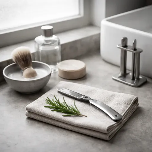 Shavette barbe et rasage traditionnel : l’art du geste précis et responsable