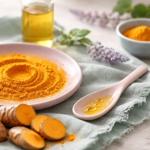 Curcuma huile essentielle : un trésor aromatique pour une beauté bio exigeante