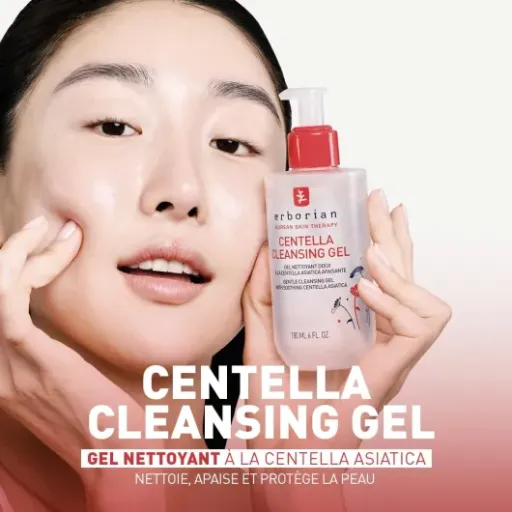 Test Erborian Centella Cleansing Gel : le nettoyant doux qui fait le job sans flinguer la peau
