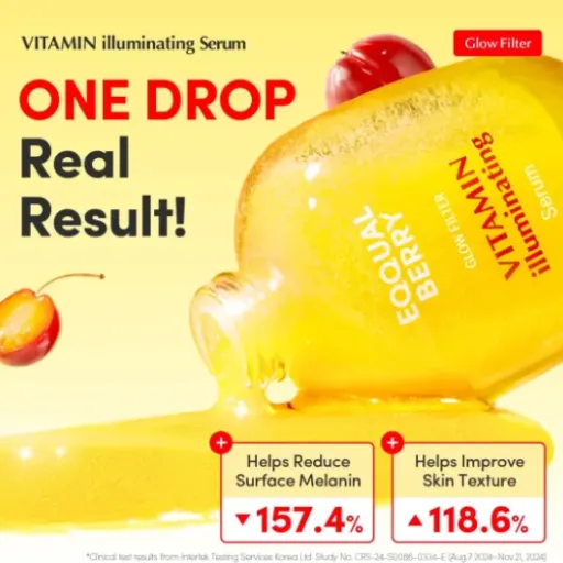 Test EQQUALBERRY Vitamin Illuminating Serum : un sérum à la vitamine C correct, sans miracle sur les taches