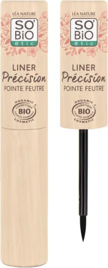 LÉA NATURE SO BiO étic - Routine Maquillage Yeux – Eyeliner Précision (Noir - 3 ml) + Mascara Volume Absolu (Noir – 8 ml) - Certifié bio - 100% de pigments d’origine naturelle - Made in France