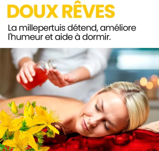 Millepertuis Bio, Extra-Forte, Macérât Huileux Rouge, Concentrée, Huile de Soin Apaisant, Peaux Sensibles, Irritées, Rougeurs, Cicatrices, Vergetures, Cheveux, Après-Soleil, 200 ml