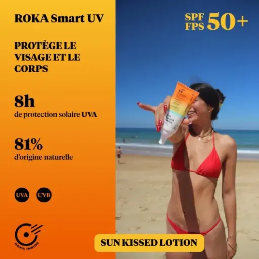 Test SUNKISSED Lotion Solaire SPF 50+ Bio : la crème qui veut remplacer ta Nivea de plage