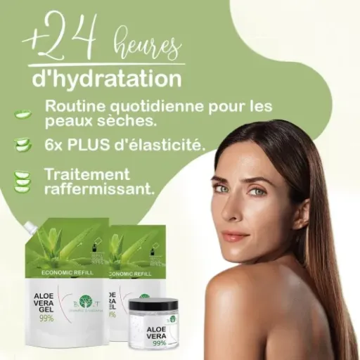 Test Gel Aloe Vera Bio BOT cosmetic & wellness : gros bidon multi-usage qui fait le job sans chichis
