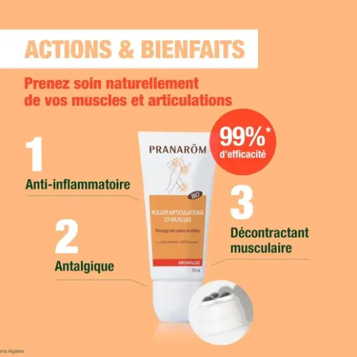 Test Pranarôm Aromalgic Roller Articulations & Muscles : pratique, efficace… mais pas pour tout le monde