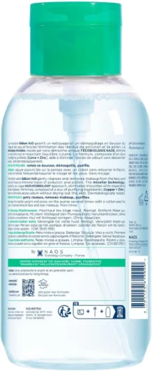 BIODERMA Sébium H2O – Eau micellaire dermatologique – Nettoie, démaquille et purifie – Limite la sécrétion de sébum – Peaux mixtes à grasses – Prescrite par des dermatologues – Flacon 500 ml