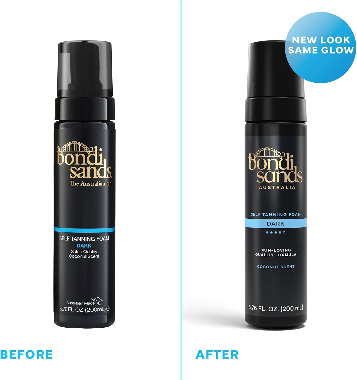 Bondi Sands Mousse Autobronzante Self Tanning Foam 200 ml Foncé 200 ml (Lot de 1)