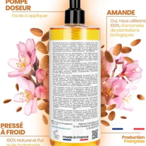Test Huile d'Amandes Douces Bleu & Marine Bretania 2L : le gros bidon multi-usage qui fait le job (mais pas sans défauts)