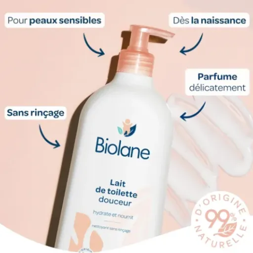 Test Biolane Lait de toilette bébé 750 ml : le gros flacon qui fait (presque) tout au quotidien