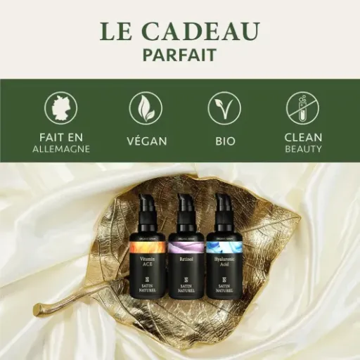 Test Satin Naturel Coffret Cadeau Premium : trois sérums vegan qui font le job sans être révolutionnaires