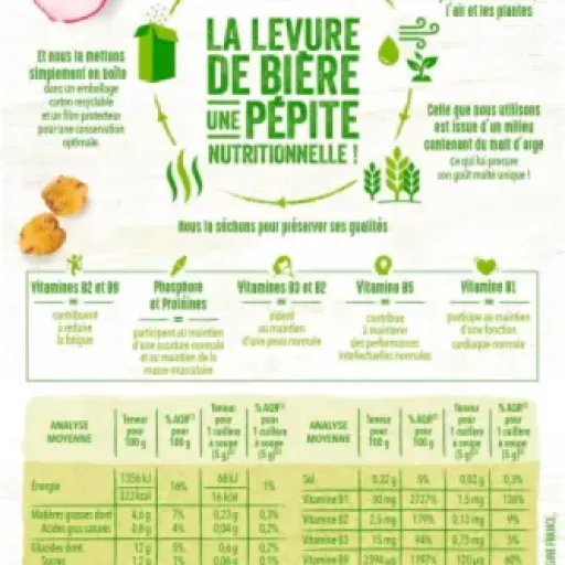 Test Gerblé Levure de Bière à Saupoudrer : le petit geste facile pour booster tes assiettes