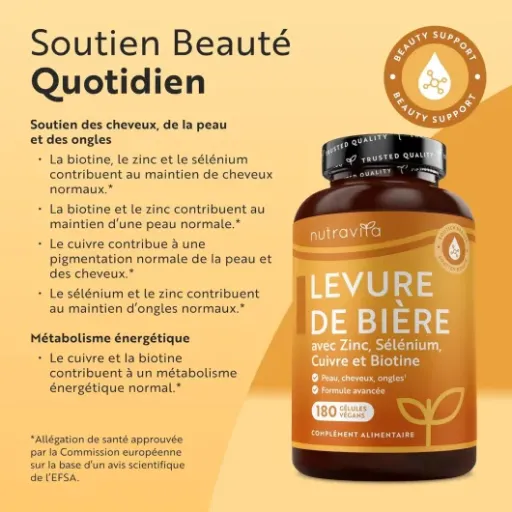 Test Nutravita Levure de Bière : une cure cheveux/ongles simple qui fait le job sans chichi