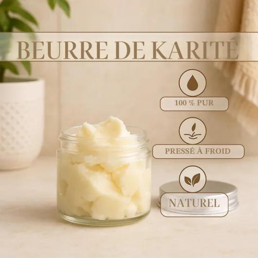 Beurre de karité 100 % pur et non raffiné - Beurre de karité naturel pour la peau, les cheveux et les cosmétiques DIY - 10 kg