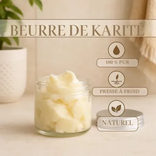 Test GiDeli Beurre de karité 100 % pur 10 kg : le gros bloc pour peau, cheveux et tambouilles maison