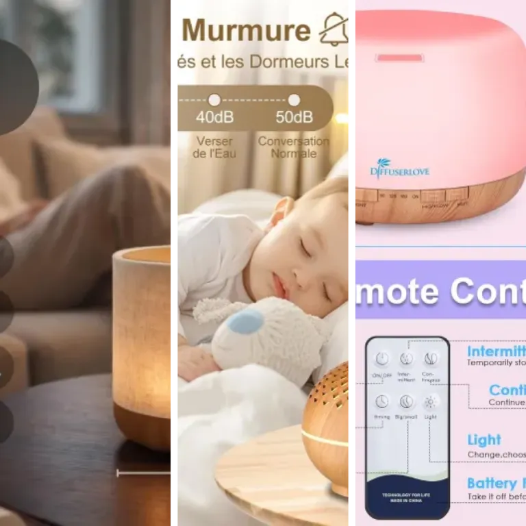 Comparatif des 6 meilleurs diffuseurs d’aromathérapie design haut de gamme (2026)
