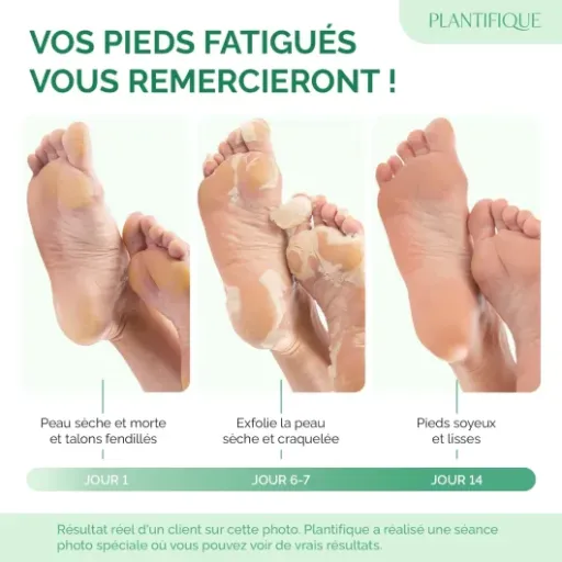 Test PLANTIFIQUE Masque Pieds Peeling : le truc pas glamour qui sauve les talons fissurés