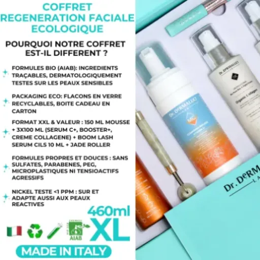 Test Dr Dermaluci Lab Coffret Visage BIO : une routine complète qui fait le job sans prise de tête