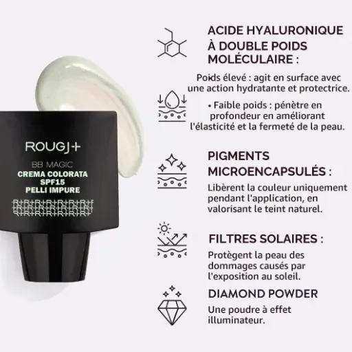 Test Rougj BB Magic Crème Teintée SPF15 : une BB crème correcte pour peaux mixtes, sans miracle mais efficace